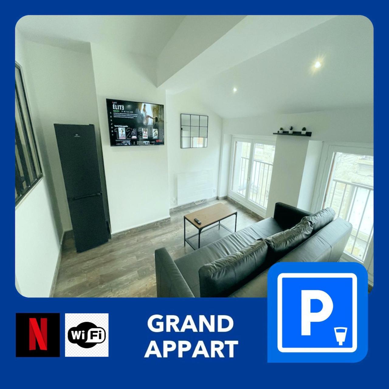 017 Chic & Cosy F2 53M2 Hypercentre Wifi Smart Tv Netflix Διαμέρισμα Σαιντ-Ετιέν Εξωτερικό φωτογραφία